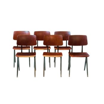 Set de 6 chaises industrielles (Galvanitas)