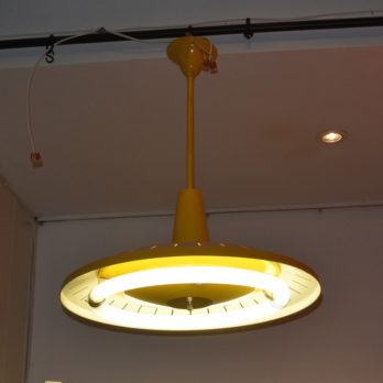 Luminaire néon circulaire (jaune)