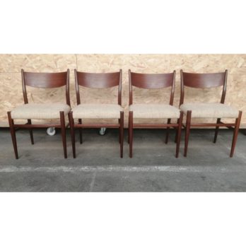 Série de 4 chaises (SA10) Pastoe